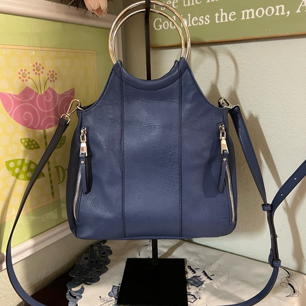 INC International Concepts Blue Shoulder Bag NWOT